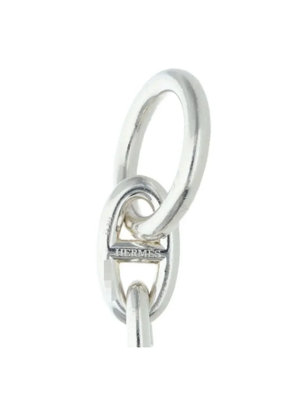 Hermes Chaine D'ancre GM Silver Bracelet